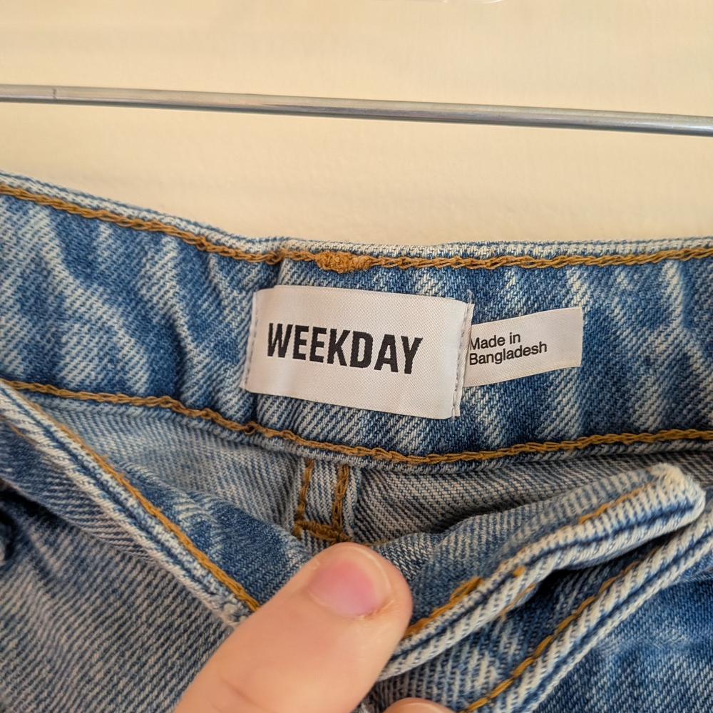 Weekday Jean Shorts - Picture 3 of 6